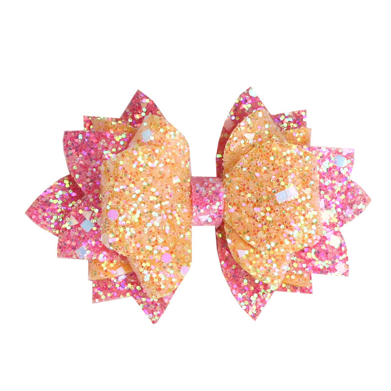 Wholesale Diy Flash Cloth Leather Bow Rubber Band Buckle Cup Straw Accessories